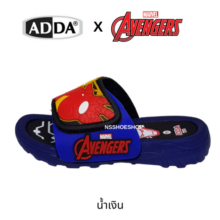 adda-34l04-ไอออนแมน-iron-man-รองเท้าแตะเด็กแบบสวม-อเวนเจอร์-avengers