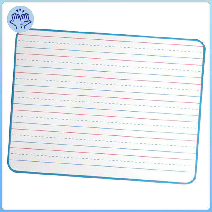 Dry Erase Lapboards with Lines Double Sided Lined Whiteboard 9x12