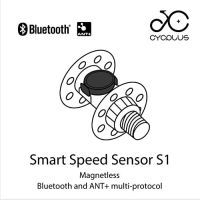 สปีดเซนเซอร์ CYPLUS Bicycle Speed Sensor Wireless BT &amp; ANT+ Bike IPX7