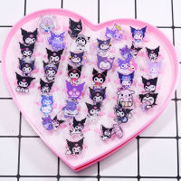 Childrens Ring Cartoon Sanrio Kuromi Melody Laurel Dog Dog Kids Toy Back-to-School Gift the above Translation Results Come from Ynmt · General Scenario