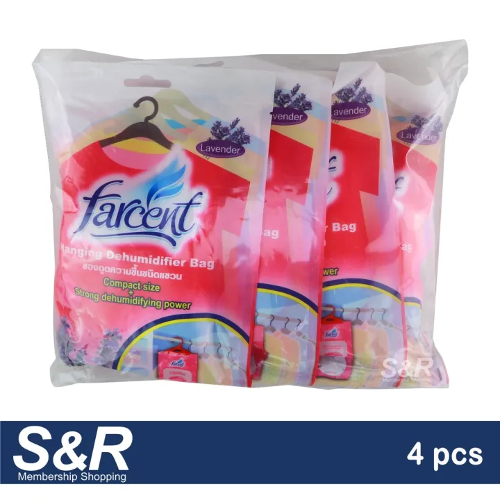 dehumidifier Farcent Hanging Dehumidifier Bag 4pcs Lazada PH