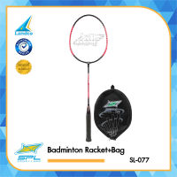 SPORTLAND ไม้แบดมินตัน ไม้แบด SPL Badminton Racket + Bag SL-077 (170)