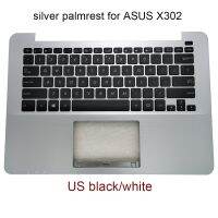 แป้นพิมพ์แล็ปท็อปสำหรับภาษาอังกฤษ Asus X302 X302L X302UJ X302UA X302LA P302 P302LJ แป้นพิมพ์ F302 13NB07I1AP0301 R30320