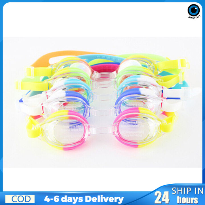 แว่นตาแว่นตาว่ายน้ำ-uv-ป้องกันการเกิดฝ้าของเด็กอุปกรณ์ว่ายน้ำป้องกันการเกิดฝ้า