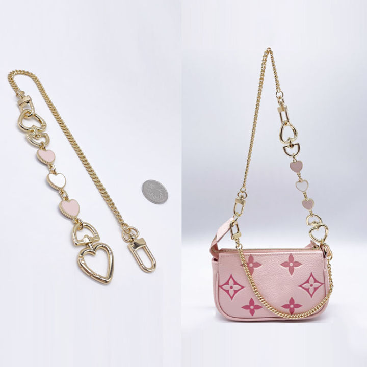 Bag Chain For Lv Bag Modified Pearl Extension Chain Armpit