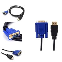 ﹊✕ 1pc 1M Cable To VGA 1080P HD With Audio Adapter Cable TO VGA Cable Optical Cable Drop Shipping