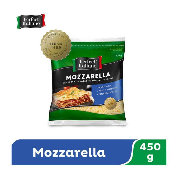 Perfect Italiano Mozzarella Grated Cheese 450G Lazada Singapore