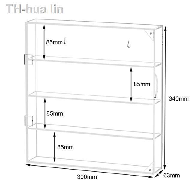 hua-lin-กรณีแสดงอะคริลิกสำหรับมินิป๊อปตัวเลข-ติดผนังที่ชัดเจนหรือสก์ท็อปกล่องเก็บตู้ออแกไนเซอร์