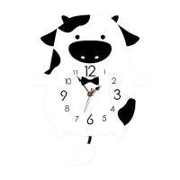 Wall Clock for Children Mute Animal Modeling Decoration Pendulum Cartoon Childrens Room Kindergarten Decoration