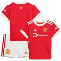 ♙⊙℗ 21-22 Manchester United home childrens shirt Size childrens football shirt School boys sport short sleeve