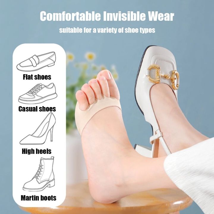 metatarsal-pads-for-women-high-heels-shoes-insert-five-toes-forefoot-socks-cushion-pad-calluses-corns-foot-pain-relief-padding-shoes-accessories