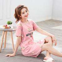 พร้อมส่งจากไทยZASHION ชุดนอนเดรสแขนสั้น  2019 Latest Womens Pyjamas  Sleepwear Collection 22