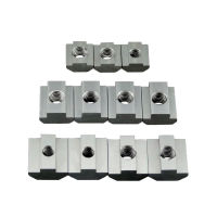 T Block Square Nuts T-Track Sliding Hammer Nut M4 M5 M6สำหรับ Fastener โปรไฟล์อลูมิเนียม3030 4040