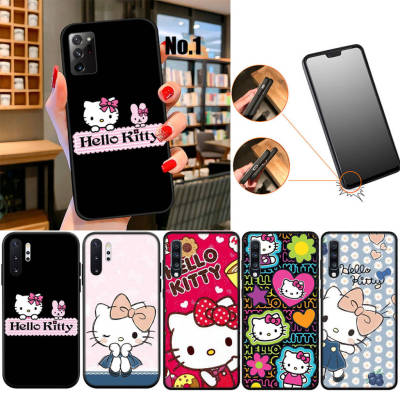 TTL10 Cartoon Hello Kitty อ่อนนุ่ม High Quality ซิลิโคน TPU Phone เคสโทรศัพท์ ปก หรับ Samsung Galaxy Note 10 9 8 S7 S8 S9 S10 S10e Plus Lite