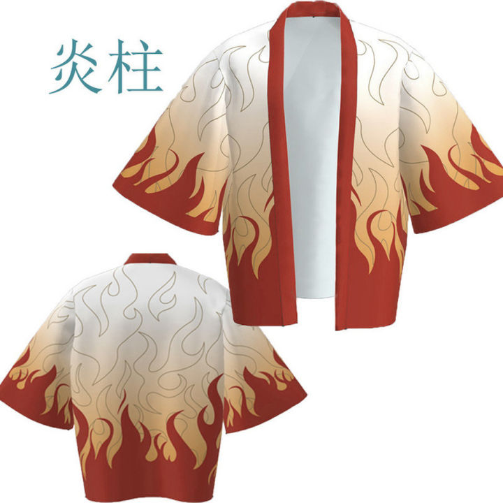 พร้อมส่ง-2021-เสื้อคลุมคอสเพลย์-ลายอะนิเมะ-ดาบพิฆาตอสูร-kimetsu-no-yaiba-สำหรับเด็ก-ส่วนสูง-110-150-ซม