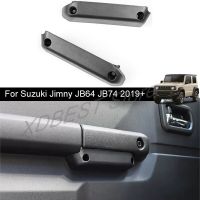 กล่องเก็บของมือจับที่จับประตูด้านใน2ชิ้นสำหรับ Suzuki Jimny Sierra JB64 JB74 2019-2023อุปกรณ์ตกแต่งภายในรถยนต์