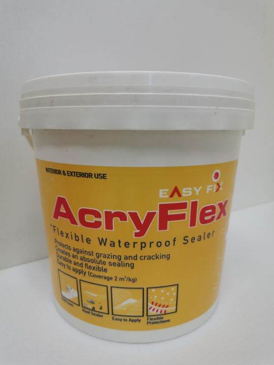 ACRYFLEX100 Waterproof / Waterproof Paint / Waterproof Coating 1 Liter