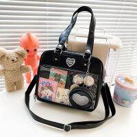 ZZOOI Richme Japanese Style Womens Bag 2023 Trend Kawaii Candy Color Large Capacity Ita Bags Femme Fashion Shoulder Bolso Mujer