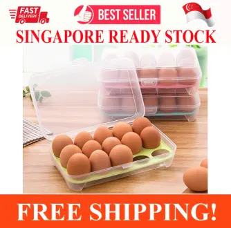 Clear Egg Storage Bin 12 Grid Egg Holder Container with Lid - China Egg  Storage Bin and Pantry Storage Bin price