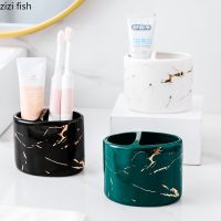 ◈❁✤ Creative Ceramic Toothbrush Holders Home Bathroom Kit Mouthwash Cup Bathroom Toothbrush Toothpaste Storage Rack Household Items