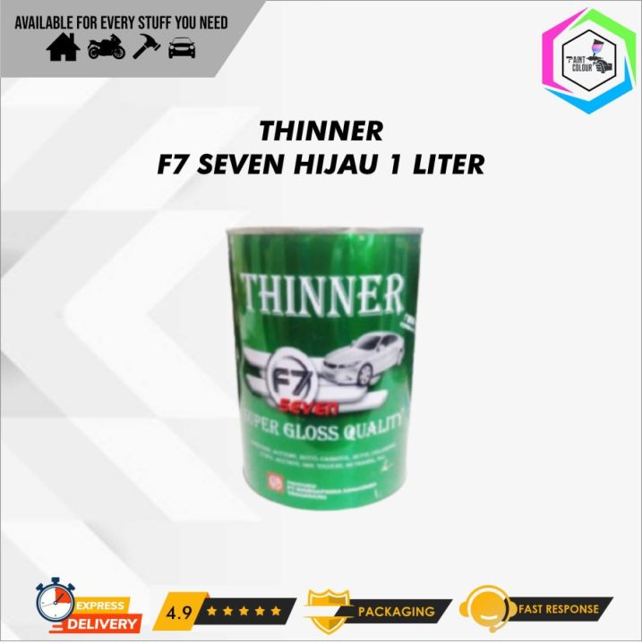 Thinner F7 Super Gloss 1 Liter Pengencer Cat Lazada Indonesia 9473