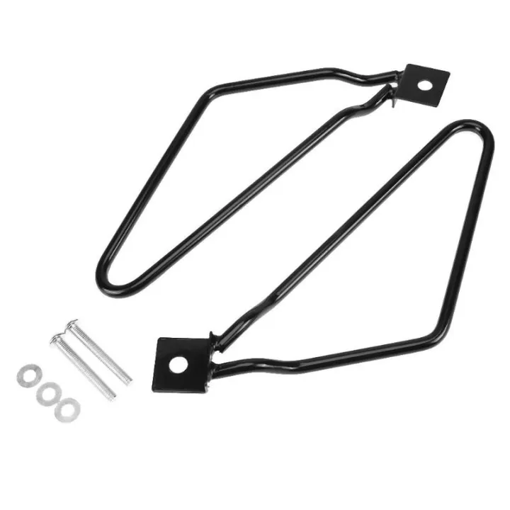 Motorcycle Support Brackets Set Saddlebag for Harley Cruise Dyna 883 ...