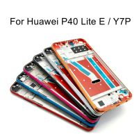 กรอบสำหรับ Huawei Y7p/P40 Lite E ด้านหน้ากรอบกลางปลอกหุ้มกรอบแชสซี Art-L28อะไหล่ L29n L29