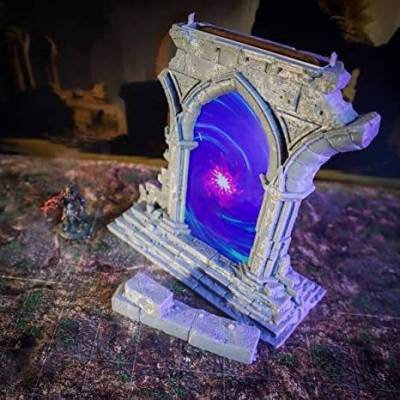 Ruined Archway game 3D Summon Gate resin ornament