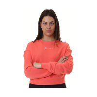 CHAMPION WOMEN - EU เสื้อสเวตเตอร์ผู้หญิง-ไซส์ยุโรป CREWNECK SWEATSHIRT  112588-PS004