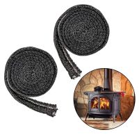 XHLXH Practical Black Soft Fireplace Rope Elastic Durable Sealing Rope Stove Rope Gasket Cord Fireplace Cord