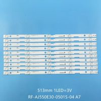 แถบไฟแบ็คไลท์ Led สำหรับ Rf-Aj550e30-0501s-04คม A7 A6 55cug8052e Lc-55ui7352k Lc-55ui7252k Lsc550fn13