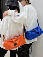 2023 New Korean Style Fitness Large Capacity Oxford Cloth Sports Yoga Travel Bag Horizontal Crossbody Tote Bag 2023