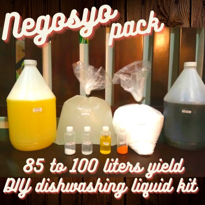 Negosyo pack Dishwashing Liquid Kit 85100 Liters yield (Gon's Sabon