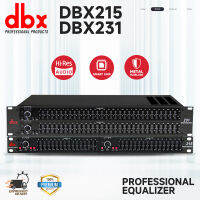 DBX 215/ DBX 231 สามารถกำจัดเสียงรบกวนที่มีความถี่ต่ำได้อย่างมีประสิทธิภาพตัวประมวลผลเสียงที่ดีที่สุด เอฟเฟกต์เสียงบนเวทีระดับมืออาชีพ