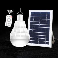 Remote LED Solar Pendant Light Bulb Rechargeable Hanging Lamp Street Light Energy Saving Outdoor Camping Emergency Lights 25/60W