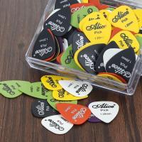 1/24/30PCS Matte Guitar Picks Alice Acoustic Electric Bass Plectrum Mediator Guitar Accessories Thickness 0.58 - 1.5 Mm Guitar Bass Accessories