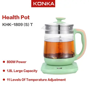 Electric Kettle 2L Electric Health Pot Kettle 110V health pot,tea maker,  black flower tea, decoction pot, 800W Multifunction Food-Grade Stainless