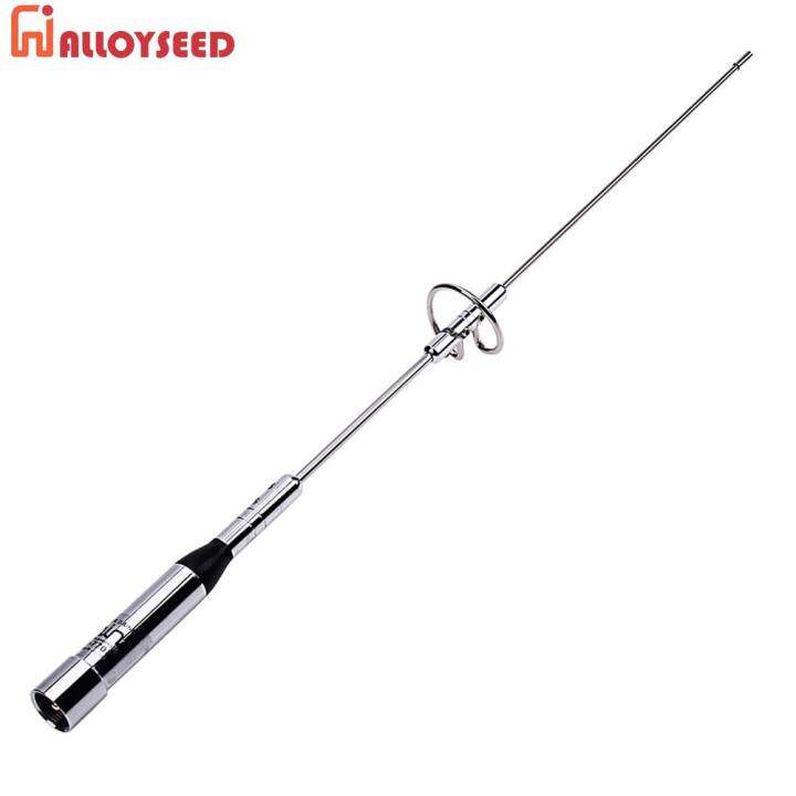 NR770S Vhf Uhf Dual Band Mudah Alih Kereta Antena Radio Ham dengan Pl