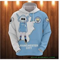 3D HOODIE-  XZX180305   man chester City f.c 3D Hoodie 05