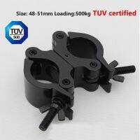 №❂ஐ Double Dual Swivel Truss Hook Clamp 500KG Heavy Duty Pipe Gripper O LIGHT HOOK Fit 2Inch Tube With Plating Black Trussing Stand