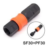 ข้อต่อนิวเมติกส์ท่อคอมเพรสเซอร์หัวต่อชนิด C แบบ Quick Coupler ปลั๊กซ็อกเก็ต SF SH SM ST PF PH PM PP 20 30 40