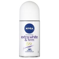 [Limited Deal] Free delivery จัดส่งฟรี Nivea Rollon Extra White and Firm Q10 50ml. Cash on delivery เก็บเงินปลายทาง