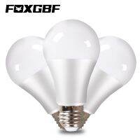 Foxgbf 3W 5W 7W 9W 12W 18W หลอดไฟ Led E27 Ac 220V เย็น/แสงอบอุ่น/แสงธรรมชาติในร่มโคมไฟระย้าห้องนอน