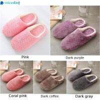 Womens Slippers Bedroom Home Uni Autumn Close Toe