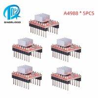 【LZ】㍿▽  A4988 Stepper Motor Driver Module com Dissipador e Dissipador de Calor Peças de Impressora 3D SKR V1.3 1.4 GTR V1.0 MKS GEN V1.4 Board 5Pcs