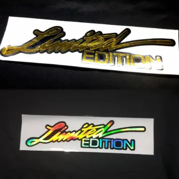 Limited Edition Decal Sticker
