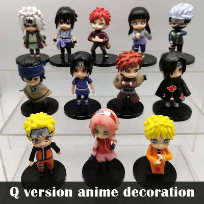 12pcs Action Figure Anime Naruto Sasuke Sakura Kakashi Jiraiya Itachi GaaraDesktop Car Ornament for Kid AdultAnime Naruto Sasuke Sakura Kakashi Jiraiya Itachi Gaara Hinata12pcs Action Figure