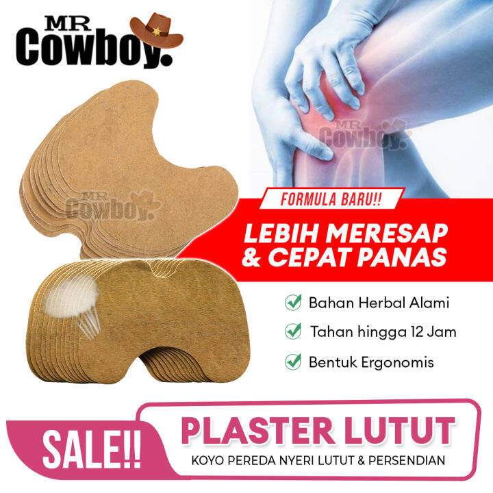 Plester Anti Nyeri Sendi Lutut Sumifun Knee Plaster Koyo Herbal