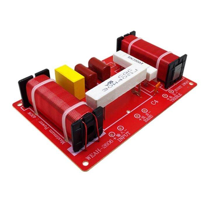 【Ready stock】 400W Frequency Divider Audio Treble Speaker Crossover DIY