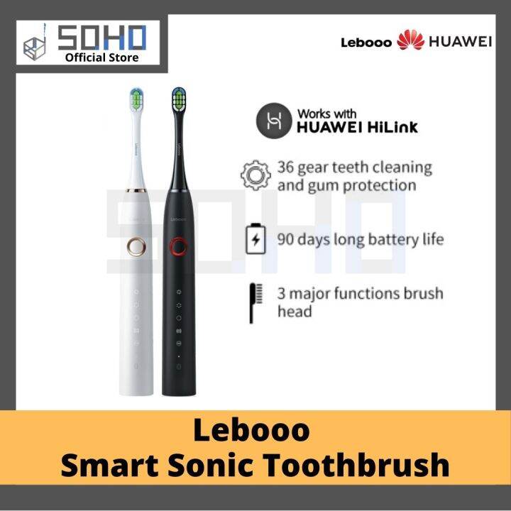 Huawei Lebooo Smart Sonic Toothbrush 1 Year Warranty by Huawei